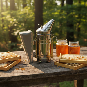 工場直販 新品 ステンレス製 蜂の燻煙器 多機能養蜂ツール - Product Image 4