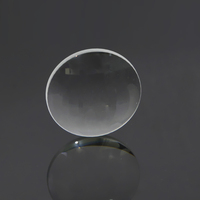 Lentille biconvexe optique K9 BK7 pour LED et objectifs d'appareil photo, équipement optique personnalisable OEM