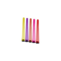 Tube de stockage de cigarettes jetable en plastique coloré, étanche et hermétique, pour cigares et blunt, 110 mm, 112 mm, 116 mm