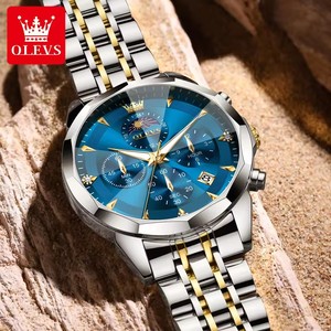 <span class=keywords><strong>Reloj</strong></span> OLEVS 3673 <span class=keywords><strong>Original</strong></span> para Hombre de Negocios, Manecillas Luminosas, Resistente al Agua, Fase Lunar, <span class=keywords><strong>Reloj</strong></span> de Pulsera de Lujo, <span class=keywords><strong>Reloj</strong></span> de Fecha para Hombre - Product Image 2