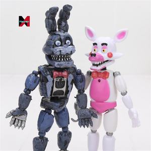 Nueva serie FNAF calidad superior cinco noches en con luz figura de acción <span class=keywords><strong>3D</strong></span> Pvc muñeca 6 unids/set <span class=keywords><strong>Freddy</strong></span> juguetes niños niñas muñecas - Product Image 2
