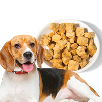 Friandises pour animaux de compagnie, saumon lyophilisé, 100% viande, pour chiens et chats, nourriture pour animaux de compagnie riche en protéines
