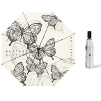 Parapluie de voyage pongé à contrôle automatique avec cadre en métal Style moderne pour les affaires Grand parapluie surdimensionné Jours de pluie