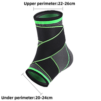 Manchons de compression de pied infusés de soutien Anti-entorse de qualité pour la récupération de la fasciite plantaire orthèse de cheville crique de protection élastique