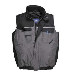PORTWEST-Bodywarmer S560BYRL Rs bicolore noir/gris-EAN ALL WEATHER PROTECTION - Product Image 1