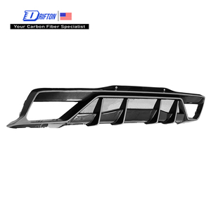 Diffuseur arrière en fibre de carbone sèche style AD DRIFTON Corvette pour Chevrolet Corvette C8 Stingray Z51 2020-2026 – Kit de mise à niveau à fixation par boulons - Product Image 2