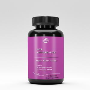 Cápsulas de Belleza Más Vendidas ODM OEM, Suplemento de Belleza para Mejorar la Piel, Colágeno, Cola de Caballo, Biotina, Cápsulas de Belleza para Piel, Cabello y Uñas - Product Image 1