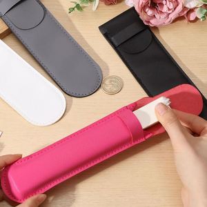 Fundas de Lujo para Abanicos de Mano YY, de Tela de Colores Mezclados, con Estuche de Cuero PU Plegable y Solapa, para Regalos - Product Image 1