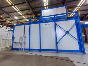 Nina-poeder four de revêtement époxy petit four de revêtement en poudre d'aluminium Machines gaz/gaz de pétrole liquéfié/diesel/électrique - Product Image 4