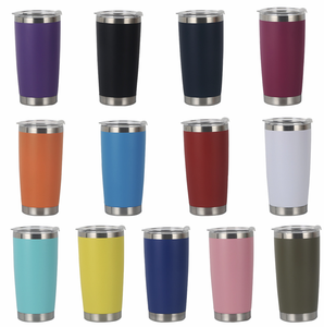 Tasse de voyage isotherme en acier inoxydable 20 oz avec logo personnalisé, impression UV par sublimation, cadeau promotionnel avec couvercle – Meilleures ventes - Product Image 2
