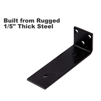Moderne L-Typ Wand montage Edelstahl Regal halterung Industrielle Metall winkels truktur Verstecktes Eisen Design für das Stempeln von Betten