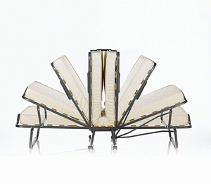 Kim loại gấp nhà nội thất phòng ngủ nền tảng đôi/kích thước đầy đủ khung giường kim loại bán buôn - Product Image 5