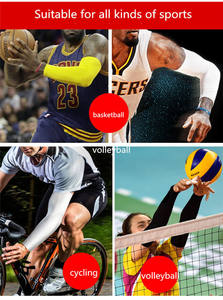 Manchons de compression unisexe en Spandex pour le sport, la course, le cyclisme, le fitness, le football, avec logo personnalisé, vente en gros - Product Image 6