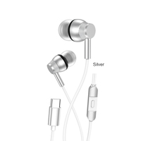 KAKUSIGA Écouteurs intra-auriculaires numériques filaires USB C Type-C avec microphone, très demandés