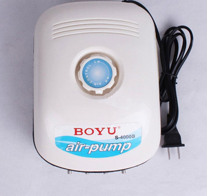Pompe à air aquatique BOYU S4000B à 4 sorties, 9W 4x3,2L/min - Product Image 4
