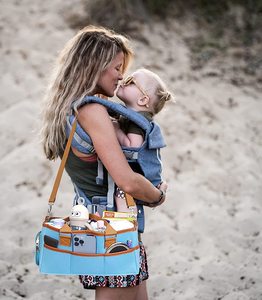 Lkuyue — sac à couches en feutre, fourre-tout, personnalisé, avec poignée en cuir, caddie, meilleure vente - Product Image 5