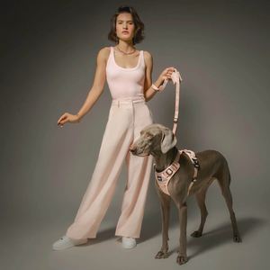 Correa de Nailon Resistente de 2 Piezas para Perros, Color Rosa, para <span class=keywords><strong>Beagle</strong></span>, Shiba Inu, Bulldog Francés, <span class=keywords><strong>Labrador</strong></span> Retriever - Product Image 4