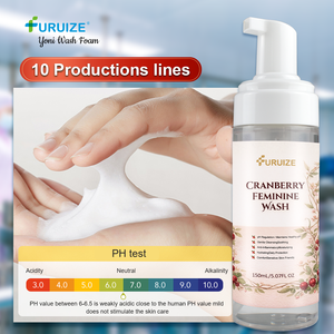 Nuevo Producto OEM, Espuma Limpiadora Vaginal de Arándanos, Fórmula Suave, Espuma Abundante, Mantiene el Equilibrio Bacteriano, Espuma Limpiadora Yoni Furuize - Product Image 4