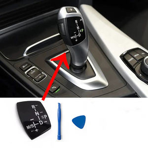 Panel kenop pemindah gigi mobil, untuk BMW 1 2 <span class=keywords><strong>3</strong></span> 4 5 7 Series F10 F11 F01 F02 X1 X3 X4 X5 X6 M3 M5 F30 F32 F48 F16 - Product Image 4
