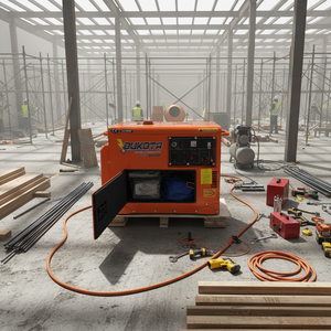 無声電気ディーゼル発電機5KW 10KW 220V定格電圧60HZ周波数ポータブル三相ブラシレス2KW - Product Image 5