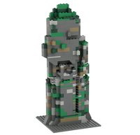 Blocs de construction personnalisés YILI, blocs d'architecture, modèles 3D, jouet comme cadeau créatif, ensembles de blocs de construction