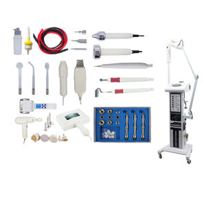 Au-2008A komprehensif 16 dalam 1 alat uap wajah, perangkat eksfoliator Ultrasound Peel Sonic galvanik wajah multifungsi - Product Image 2