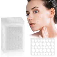 Patch hydrocolloïde de guérison de l'acné en forme d'étoile personnalisé patchs colorés pour boutons de marque privée pour la bouche nasale et le corps