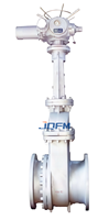 Vanne de décharge de scories PZ73H, marque JQFM, DN50-DN1200, raccordement à bride, en alliage à haute teneur en chrome, résistante à l'usure, pour centrale électrique