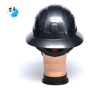 หมวกนิรภัยงานอุตสาหกรรม En397 CE หมวกแข็งวิศวกรรมกู้ภัยส่วนบุคคลพร้อมสายรัดคางอุปกรณ์ป้องกันการตกหล่น - Product Image 3