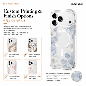 <span class=keywords><strong>Coque</strong></span> de téléphone magnétique transparente personnalisée en TPE avec anneau de caméra détachable et dos en acrylique anti-chute pour <span class=keywords><strong>iPhone</strong></span> 18 17 16 15 Pro Max - Product Image 3