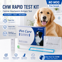 Snelle combinatie test voor hondenhepatitis antilichamen, zeer gevoelige ICH-testkit voor dierenartsen, gratis monster voor thuis/kliniek