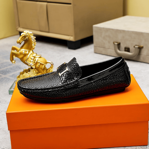 Zapatos Oxford con Parte Superior de Cuero Vacuno de Grano Completo, Entresuela de Goma/Látex Espumado, Suela de Goma y Forro de Tela para Todas las Temporadas - Product Image 6