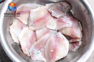 FGB-400 điện mực da Peeler máy cho chế biến cá rô phi cá tuyết SARDiNE mực-Hiệu quả cao - Product Image 6