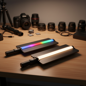 Lampe portable rechargeable TikTok pour vlogging, éclairage d'appoint RGB pour tournage vidéo et diffusion en direct - Product Image 1