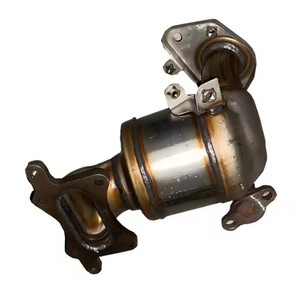 厂家直销适用于09-10本田1.5l前催化转化器欧3不锈钢排气管 - Product Image 6