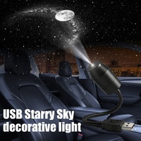 Nouveau projecteur LED TH Howie USB Ciel Étoilé Galaxie, lampe d'ambiance mini à angle réglable pour intérieur de voiture et chambre à coucher