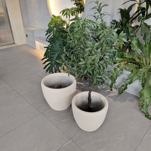 Foshan Factory in China Supplies Outdoor Fiberglass Flower Pot Indoor Plant Pots Hanging Garden Planter Box for <b>Nursery</b> - Product Image 5