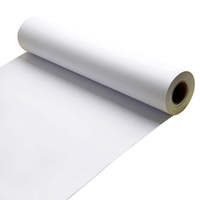Papel para Plotter CAD Mingwei de Alta Calidad, Personalizable, Anti-Rizo, Reciclable, Sin Recubrimiento, 42-120GSM, Blanco