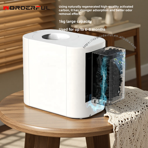 Poubelle à compost intelligente pour la maison, 2,5 L, machine à compost pour les déchets alimentaires, <span class=keywords><strong>composteur</strong></span> de déchets de cuisine avec technologie anti-odeurs, couvercle magnétique - Product Image 5