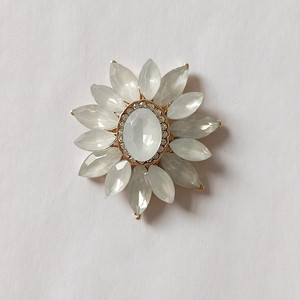 Lutin coreano nuevo estilo proteína Placa de flor completa, accesorio de aleación Huatuo DIY pajarita para el cabello - Product Image 5