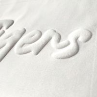 Etiquette de transfert de chaleur en mousse pour T-shirt à impression 3D lapin personnalisée en gros pour les vêtements