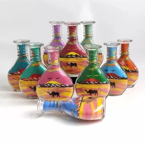 DIY gift sand art bottles Hot sale empty decorative glass sand Painting bottle sand art 30ml 50ml 80ml 100ml 150ml