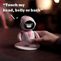 Robot de Laboratorio Energize, Mascota Interactiva al Tacto, Lindo, con Abundantes Emociones, Animaciones de Inactividad, Mini-Juegos, Regalo para Niñas y Niños