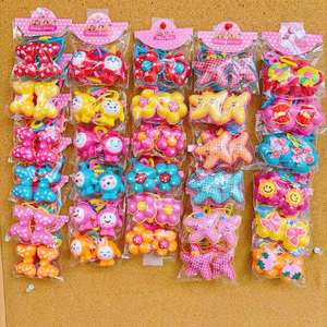 Mylu प्यारा पशु फूल लड़कियों के बाल बाल स्तन 6 pers/सेट बच्चों के लिए कार्टून रबर रस्सी की अंगूठी बच्चों के लिए लोचदार बाल संबंध - Product Image 1