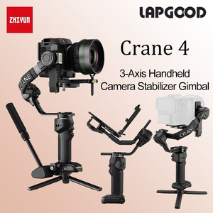 <span class=keywords><strong>Estabilizador</strong></span> de Cámara Profesional de 3 Ejes <span class=keywords><strong>ZHIYUN</strong></span> CRANE <span class=keywords><strong>4</strong></span>, Luz de Relleno Bicolor Integrada de 10W, Grabación Vertical Nativa - Product Image 6