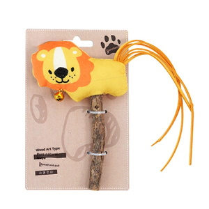 Jouet pour chat Liao, bâton de taquinerie, bâton à mâcher, bâton à gratter, herbe à chat, outil de plaisir personnel apaisant, fournitures pour animaux de compagnie - Product Image 6