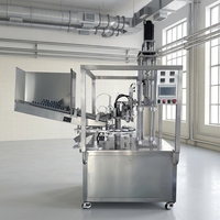 Machine automatique de remplissage et de scellage de tubes en aluminium plastique laminé pour colle acrylique, colle sans clou et colle à points de strass