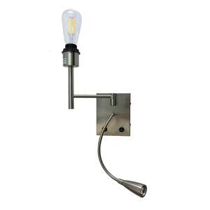 Silvi โคมไฟติดผนังโรงแรมในร่มร่วมสมัยโคมไฟผ้าสีขาวโคมไฟ LED ติดผนังสำหรับตกแต่ง - Product Image 3