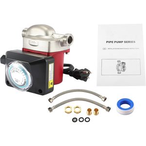 ปั๊มน้ำร้อนหมุนเวียน HXYBBGS 115V 1/8 แรงม้า สแตนเลส สำหรับระบบน้ำร้อน - Product Image 1