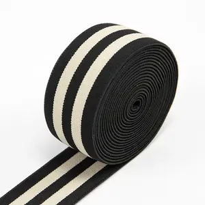 Custom Strong Thick Elastic Band 40mm Elastic Tape Elastic Strap Spandex Underwear Elastic Webbing For Clothes